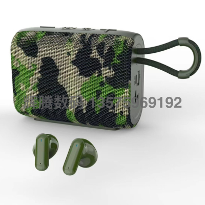 New Hdy-g46 Bluetooth Speaker Headset 2-in-1 Wireless Fabric Gift Outdoor Smart Small Speaker