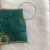 Item No.: 2282 Christmas Gift Bag Decoration DIY Green Printed Green Onion Peacock Fur Bilateral Wire Ribbon 6.3cm