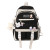 School Bag 2022 New University Style Backpack College Students' Backpack Stitching Outdoor Travel Bag