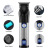 Cross-Border New Arrival Factory Direct USB Charging Hair Clipper Smart Display Electric Oil Head Trim Metal Clippers Lot