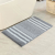 New TPR Bottom Striped Floor Mat Microfiber Carpet Thickness Striped Non-Slip Bathroom Mat Doormat Foot Mat Indoor Rug