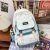 INS Style Baita Schoolbag Female College Student Trend Campus Backpack Japanese Contrast Color Junior School Backpack