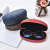 Factory Wholesale Direct Sales Glasses Box PU Leather Eyeglasses Glasses Iron Box Fashion Men's and Women's Sun Sunglasses Case Optical Glasses Box