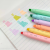 Candy Color Fluorescent Pen Thick and Thin Line Marker Art Drawing Pen Children's Graffiti Pen