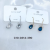 Fashion Exquisite 925 Silver Pin Earrings New Ear Hook A198fashion Jeremy