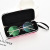 Factory Direct Supply Zipper Glasses Case Sunglasses Storage Box Fine Linen Fabric Unisex Style Unisex