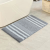 Thick and Thin Striped Fluffy Floor Mat TPR Non-Slip Rug Indoor Bathroom Mat Kitchen Door Mat Bedside Carpet