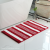 Bathroom Floor Mat Non-Slip Absorbent Rug Household Minimalist Two-Color Striped Carpet Plush Mats Indoor Doorway Mat
