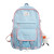 Schoolbag Female Junior High School Student Backpack Simple and Fresh Campus Men and Women Couple Backpack