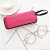 Factory Direct Supply Zipper Glasses Case Sunglasses Storage Box Fine Linen Fabric Unisex Style Unisex