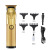 Cross-Border New Arrival Factory Direct USB Charging Hair Clipper Smart Display Electric Oil Head Trim Metal Clippers Lot