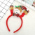 Christmas Party Supplies Holding Small Hands Christmas Single Headband with Lights Head Buckle Christmas Decorations Christmas Gifts Wholesale