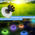 Cross-Border New Solar Water Float Lamp Swimming Pool Light Outdoor Waterproof Lawn Lamp Colorful Led Water Surface