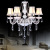 6-Head 8-Head 10-Head 12-Head White Crystal Chandelier Candle Light Hotel Room Lamp Entertainment Venue Lamp Exhibition Hall Facade