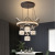 Dining-Room Lamp Modern Dining Table Dining Room Lamp Crown Chandelier Creative Led Crystal Lamps Nordic Bar Dining Room Chandelier