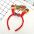 Christmas Party Supplies Holding Small Hands Christmas Single Headband with Lights Head Buckle Christmas Decorations Christmas Gifts Wholesale