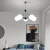 Zhonggu American Style French Style Retro Ceiling Light Branch-Shaped Magic Bean Lamp Household LED Stair Dining Room Bedroom Lamp in the Living Room Household