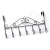 Punch-Free Door Rear Hook Nail-Free Hanger on the Door Installation-Free Door Back Rack Creative Clothes Hat Rack