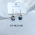 Fashion Exquisite 925 Silver Pin Earrings New Ear Hook A197fashion Jersey