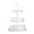 Three-Layer Cake Stand European-Style Three-Layer Fruit Plate Dried Fruit Tray Afternoon Tea Dessert Tray Dessert Table 