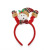 Christmas Party Supplies Holding Small Hands Christmas Single Headband with Lights Head Buckle Christmas Decorations Christmas Gifts Wholesale