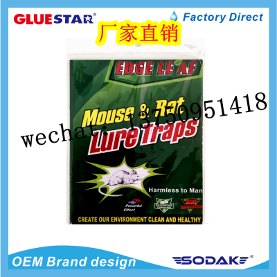 Edge Leaf Mouse Glue Rodenticide Board Mouse Sticker Mouse Glue Mouse Rat Luretraps