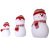 Christmas Snowman Doll Large, Medium and Small Foam Snowman Home Christmas Tree Decoration Supplies Gift Window Decoration