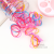 New Cute Cat Claw Cup Disposable Small Rubber Band Children's Hair Accessories High Elastic Not Hurt Hair Thick Color Hair Ring Hair