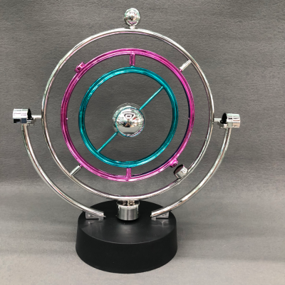 Desk Celestial Orbit Office Chaos Decoration Crafts Wholesale Galaxy Perpetual Motion Instrument Plastic Color Ball