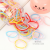 Children's Hair Accessories Cute Rabbit Canned Hair Rope Baby Hair Ring High Elasticity Does Not Hurt Hair Disposable Rubber Band Tie Hair