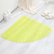 Jiamei Fan-Shaped Non-Slip Mat Bathroom Bath Foot Mat Toilet Arc Plastic Mat Home Ground Mat