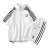 Casual Sports Men Suit Summer Design Sense Niche Cardigan Zipper Short Sleeve Hoodie Fifth Pants Fashion Brand Ins