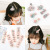 New Korean Fashion Hairpin Children's Cartoon Cloth Baby Hair Clip Suit Cute Headwear Side Clip