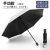 Umbrella Automatic Vinyl Rain Or Shine Dual-Use Umbrella Printed Logo UV Protection Folding Umbrella Female Creative Three Fold Parasol