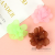 Japanese and Korean Ins Style Net Red Three-Dimensional Rose Petals Resin Accessories DIY Spring and Summer Green Flowers Earring Material Wholesale