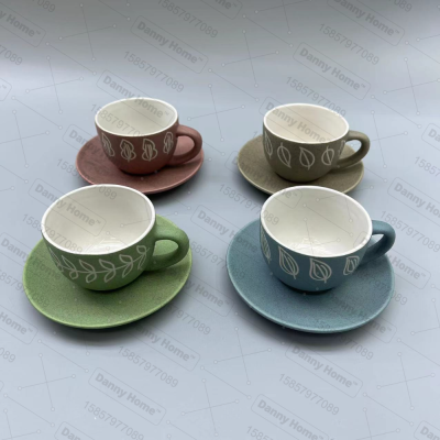 Cup Ceramic Cup Breakfast Cup Coffee Cup Cup with Cup and Saucer Cup Used in Home Gift Cup Pot Sets