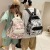 2022 New Simple Nylon Casual Early High School Student Schoolbag Personalized Graffiti Casual Bag