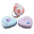 Planet Heart-Shaped Macaron Double Mirror Easy to Carry Girl Makeup Mirror Advertising Gift Foldable Small Mirror