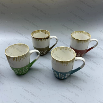 Ceramic Cup Mug Mixed Color Cup Pot Sets Milk Cup Breakfast Cup Oat Cup More Sizes Cup