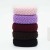 New Ornament Wholesale Pull Continuously High Elasticity Boutique Jacquard Leather Towel Hairband for Tying up Hair Hair Ring