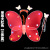 Light-Emitting Butterfly Wings Children's Performance Double-Layer Angel Girl Led Wings Three-Piece Push Toy