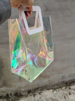 Factory Direct Supply Magic Color Ins Style Shopping Bag Wedding Gift Bag Hand Gift Bag Gift Bag Customizable Log