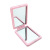 Mirror College Students Teenage Creative Solid Color Makeup Mirror Makeup Foldable Double-Sided Mirror Double Mirror