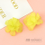 Japanese and Korean Ins Style Net Red Three-Dimensional Rose Petals Resin Accessories DIY Spring and Summer Green Flowers Earring Material Wholesale