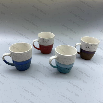 Cup Mug Breakfast Cup Ceramic Cup Handle Cup Mixed Color Pot Sets Milk Cup Wholesale
