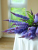 Artificial Flower Purple Lavender High-End Dried Flower Plastic Flowers Fake Bouquet Wedding Supplies Living Room Dining Table Decoration