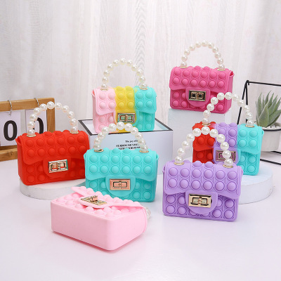 New Deratization Pioneer Coin Purse Mini Deratization Pioneer Bag Crossbody Pearl Decompression Bag Factory Direct Sales