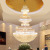 Luxury Modern Crystal Chandelier LED Light Villa Living Room Pendant Fixsure Chandelier