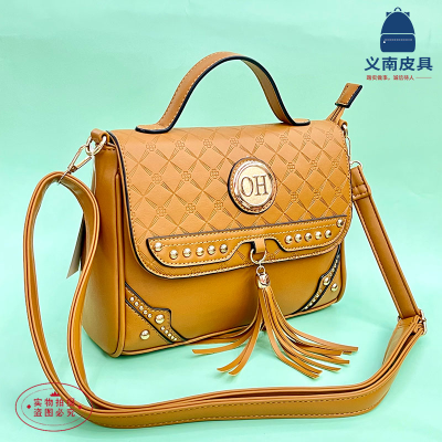 Factory Direct Sales Trendy Women's Bags Female Summer 2022 New Stylish Good Texture Messenger Bag Textured Handbag