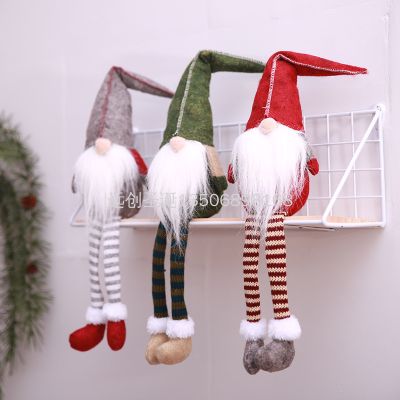 Christmas Decoration Supplies Faceless Baby Doll European and American Style Old Man Pendant Window Decoration